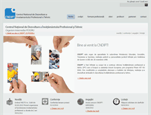 Tablet Screenshot of new.tvet.ro
